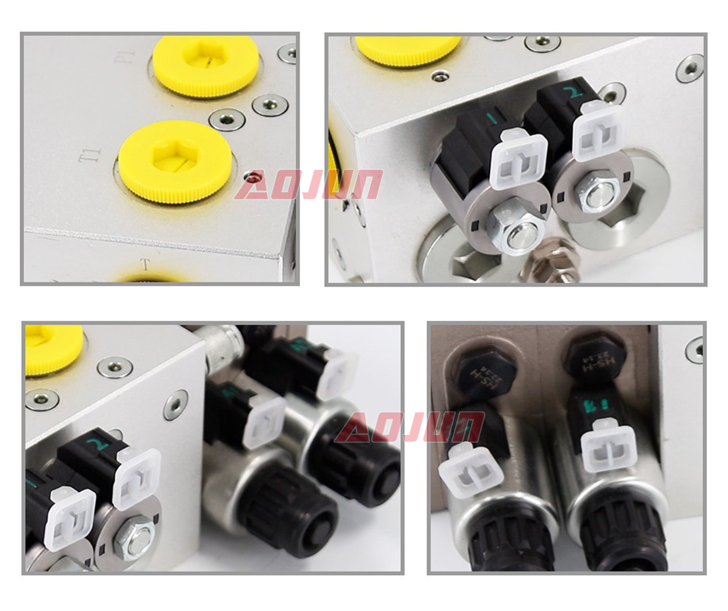 2 Spool Load Sensitive Proportional Sweeper Truck Valve QSF32 detailed image